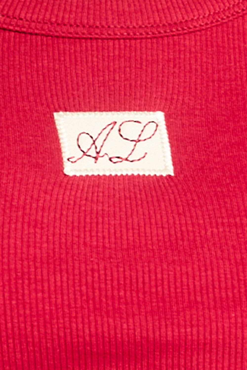Signature "AL" Heritage Patch Ribbed Tank Top