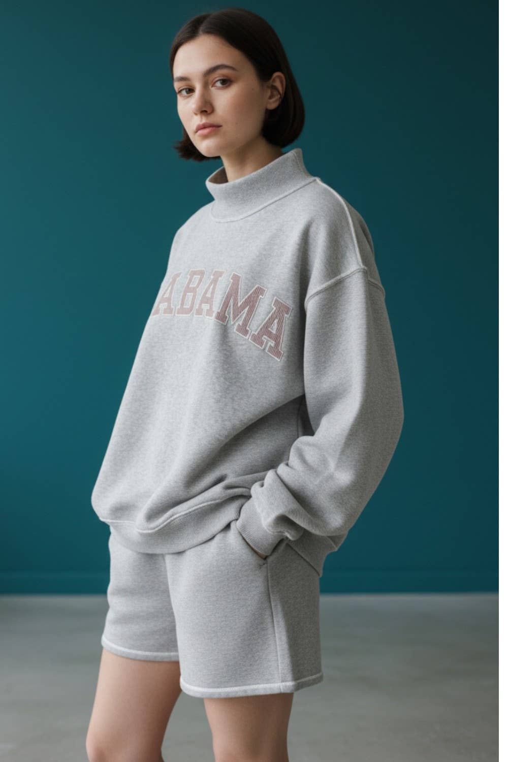 ALABAMA1 |  'ALABAMA' Embroidered Sweatshirt