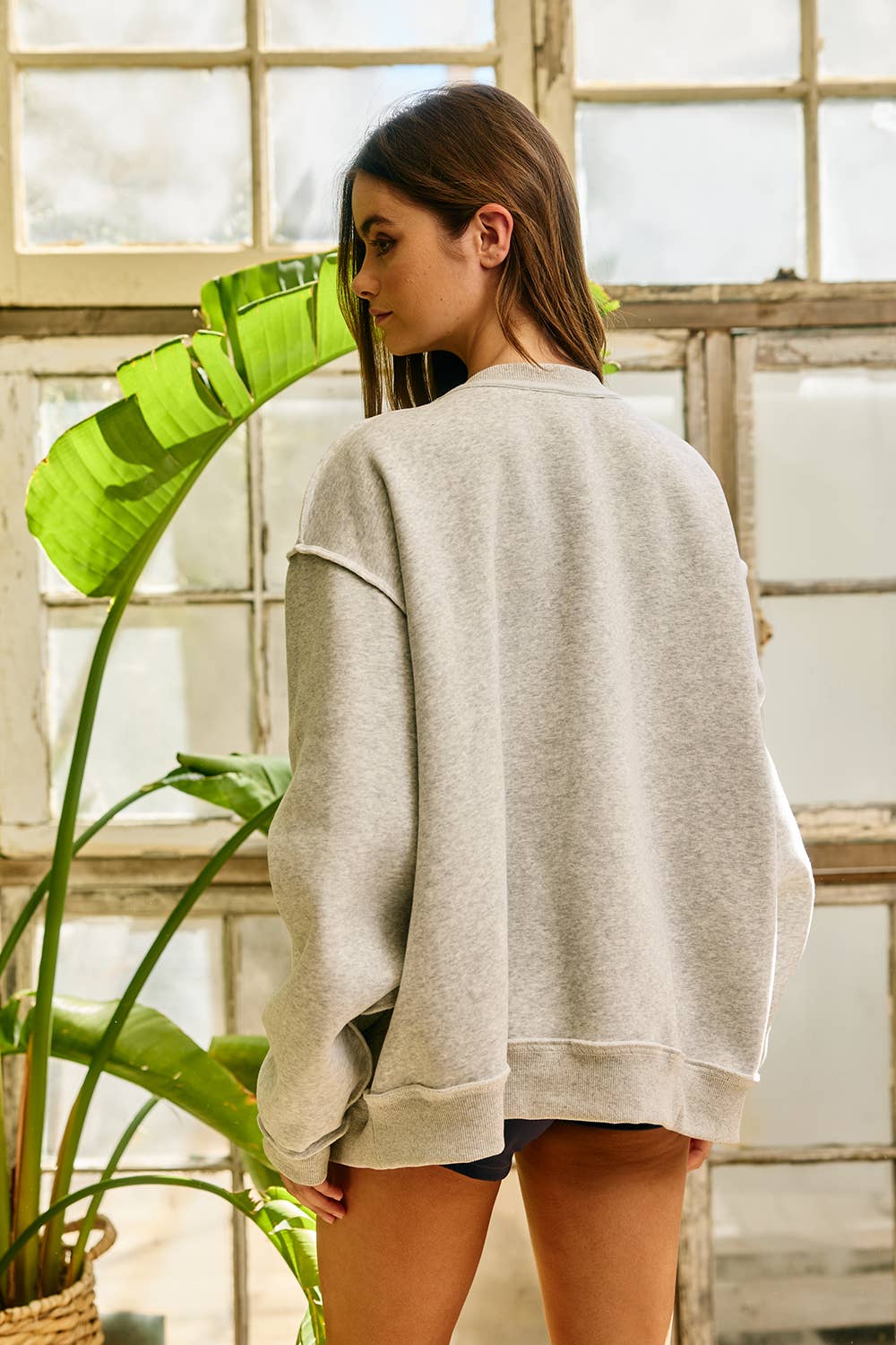 IT3097-AL | 'Alabama/AL' Reversible Oversized Pullover