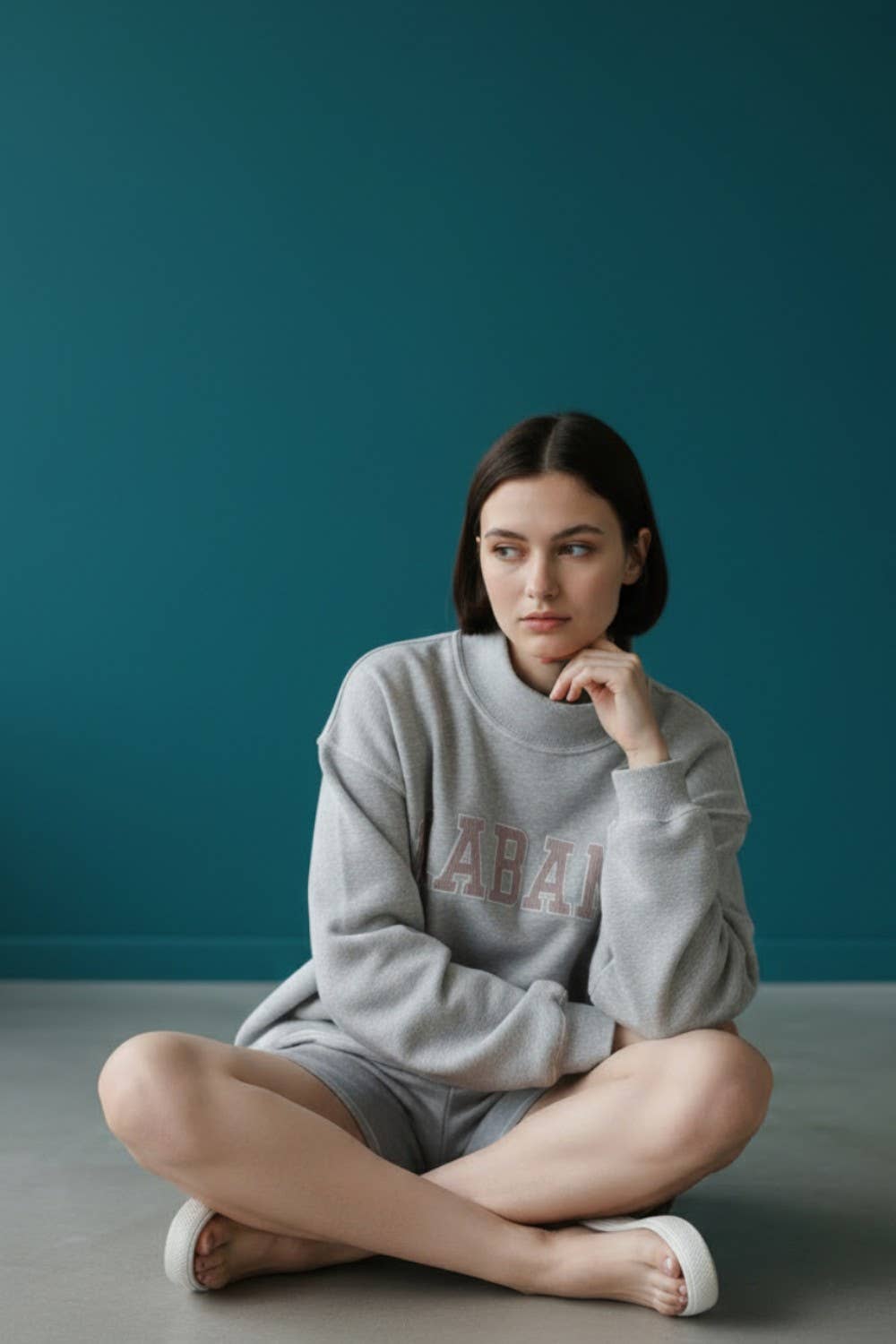 ALABAMA1 |  'ALABAMA' Embroidered Sweatshirt