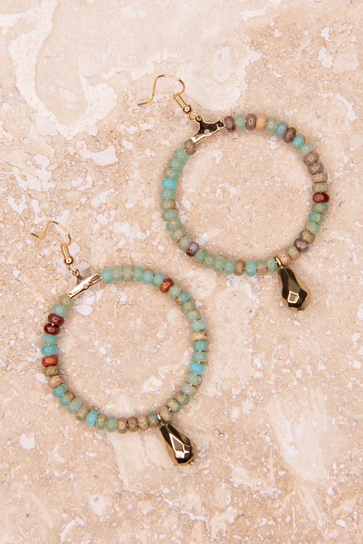 Marta Earring in Imperial Jasper