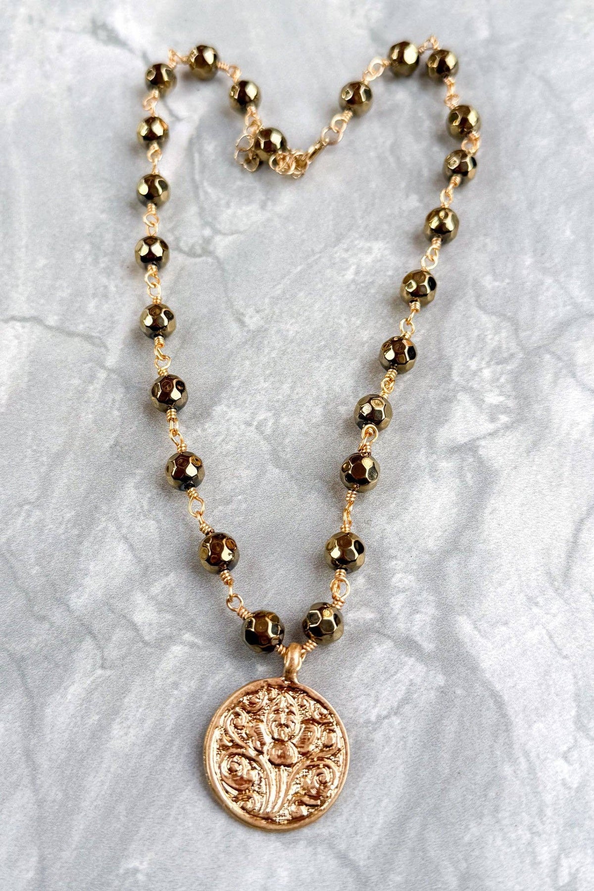 Talus Gold Necklaces