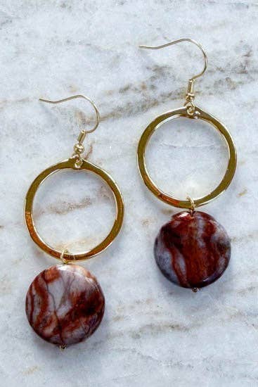 Maison Earring Earth Gold