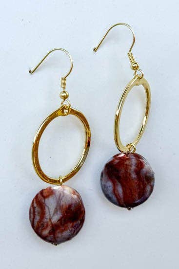 Maison Earring Earth Gold