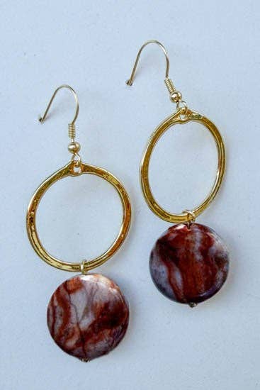 Maison Earring Earth Gold