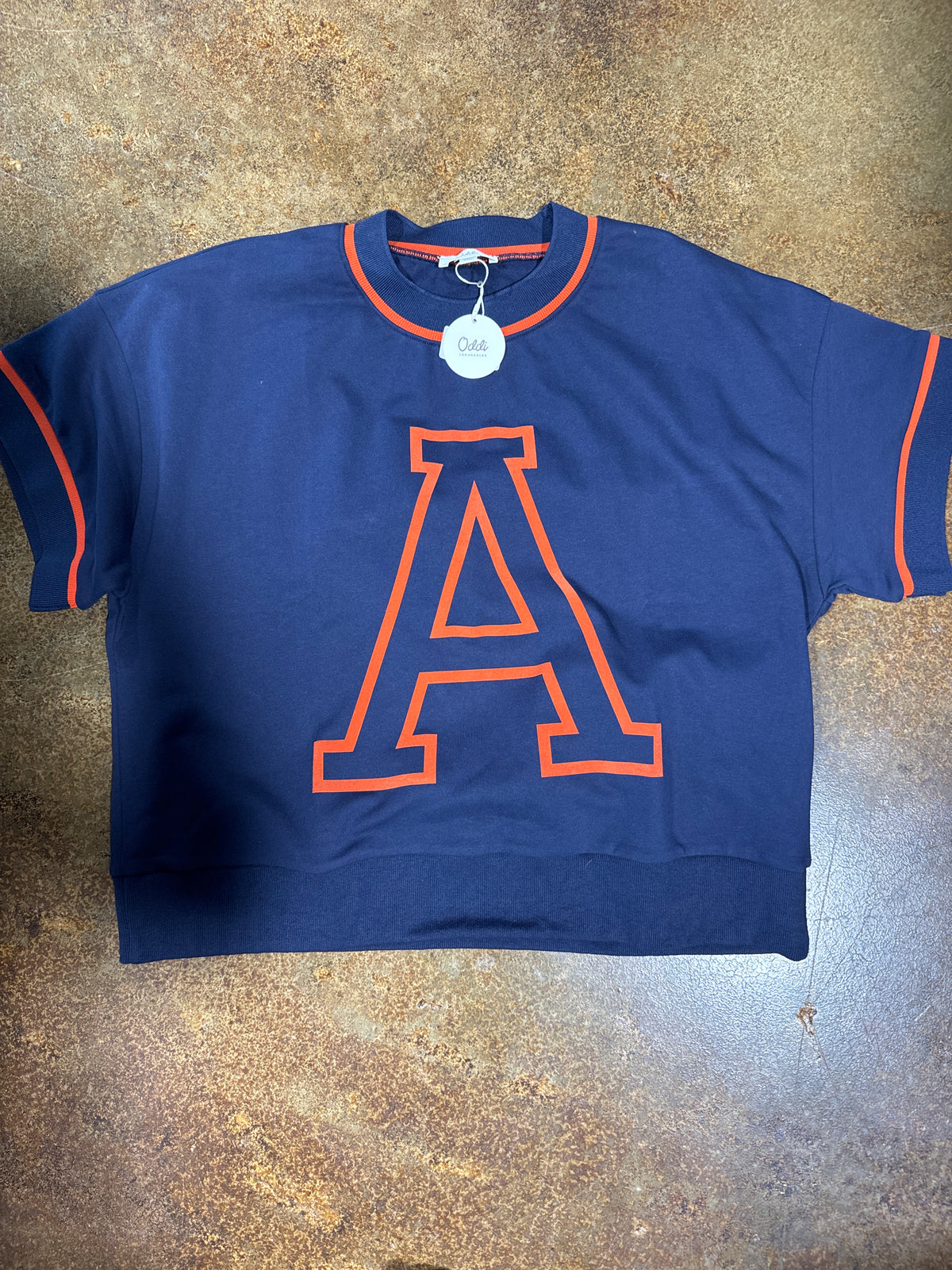 Oversized Game Day Short Sleeve sweatshirt