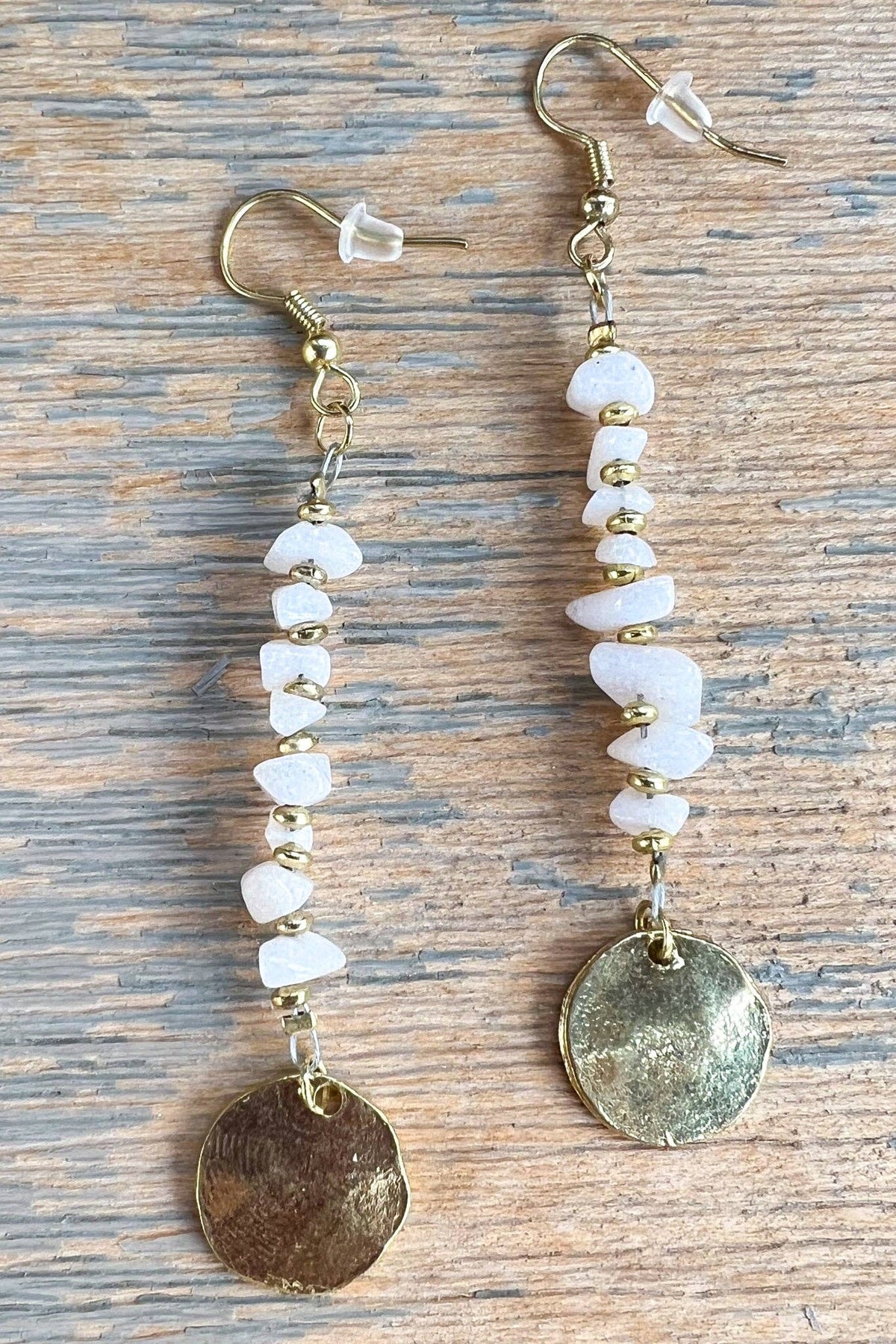 Daphne Earrings in Ivory