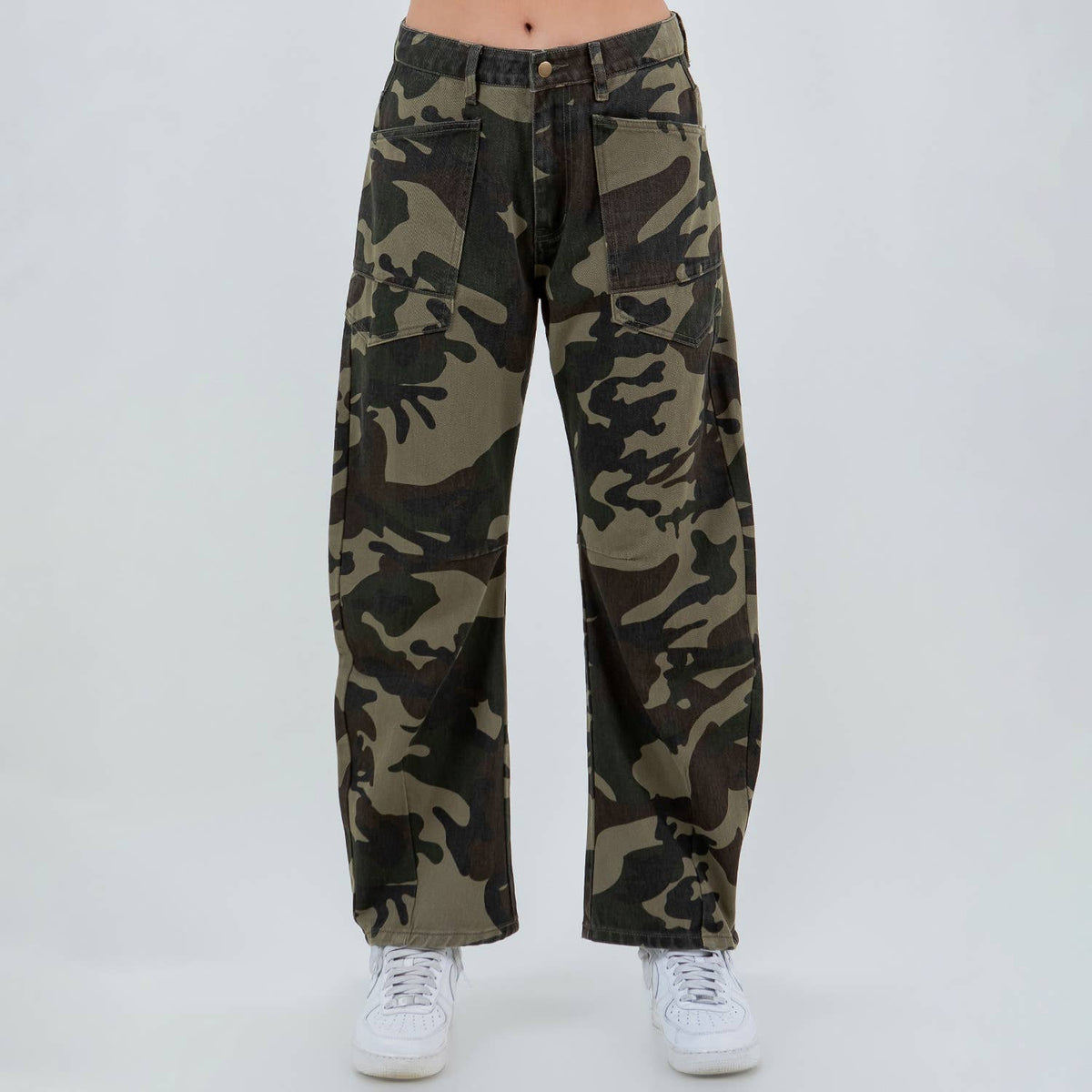 CAMOFLAUGE HORSESHOE FIT PANTS-RJH30841