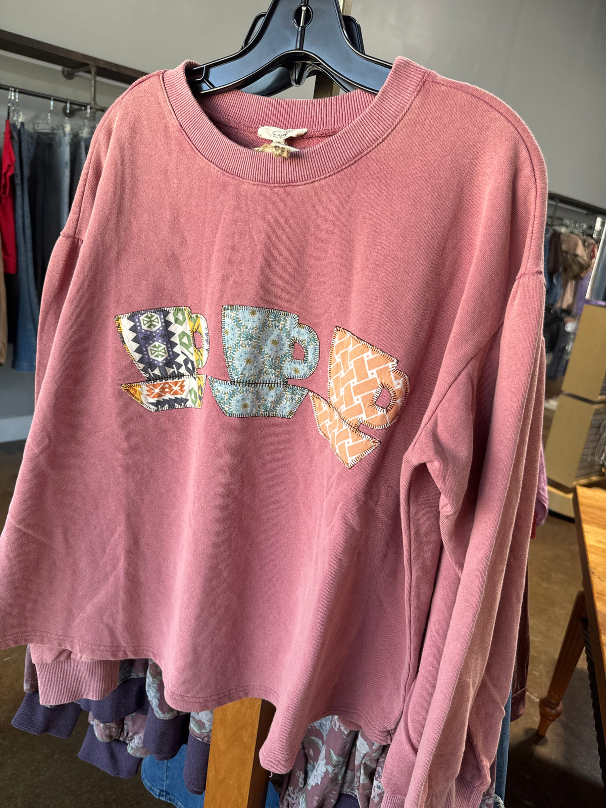 Teacup Patch Front Top