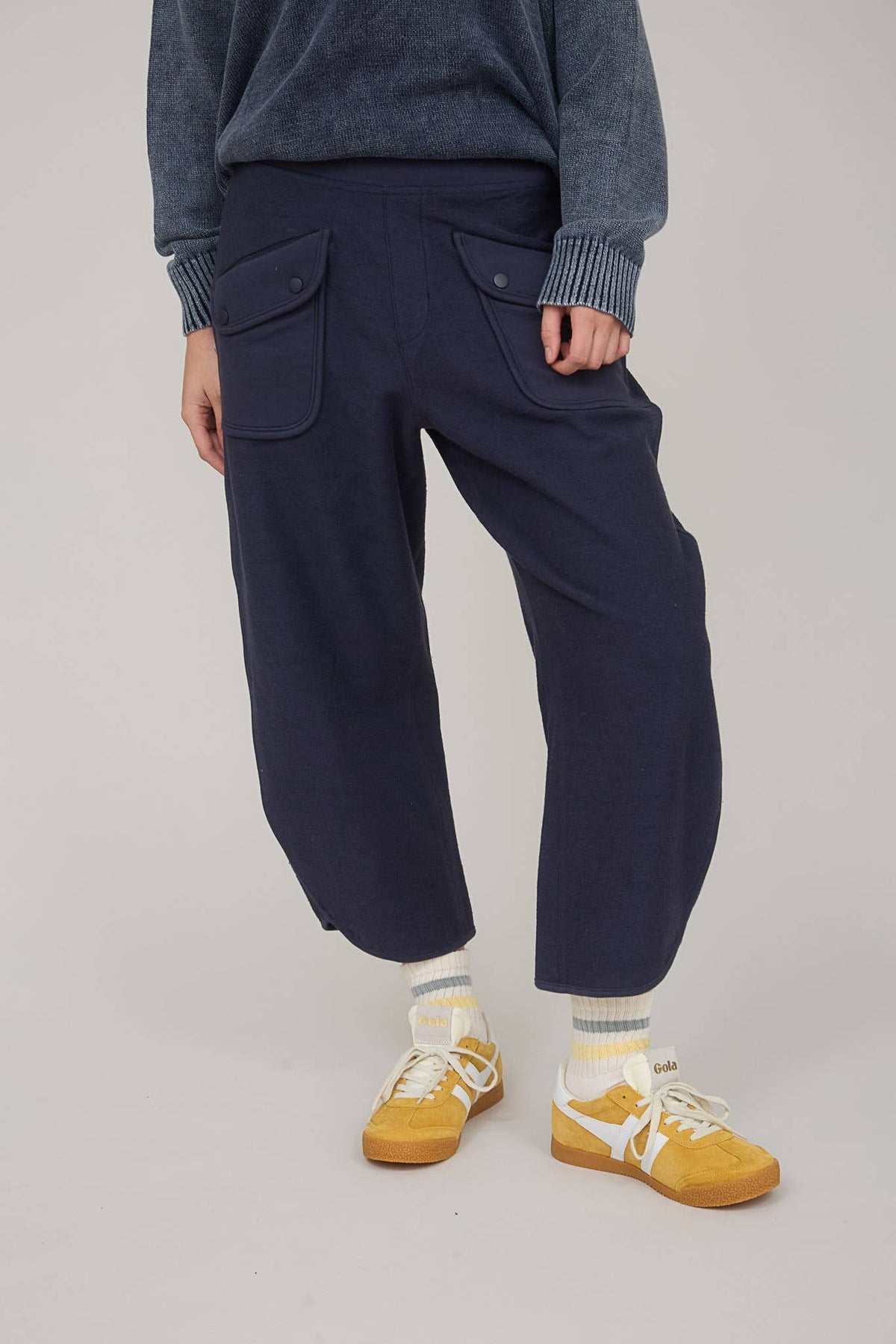 POCKET DETAIL KNIT LOUNGE PANTS