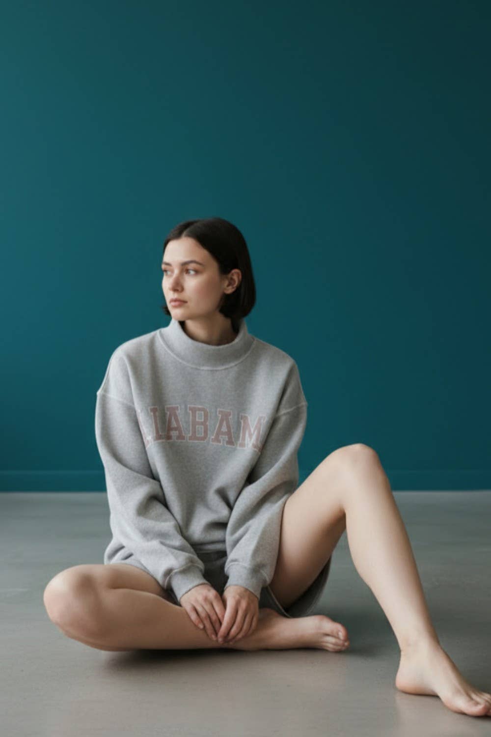 ALABAMA1 |  'ALABAMA' Embroidered Sweatshirt