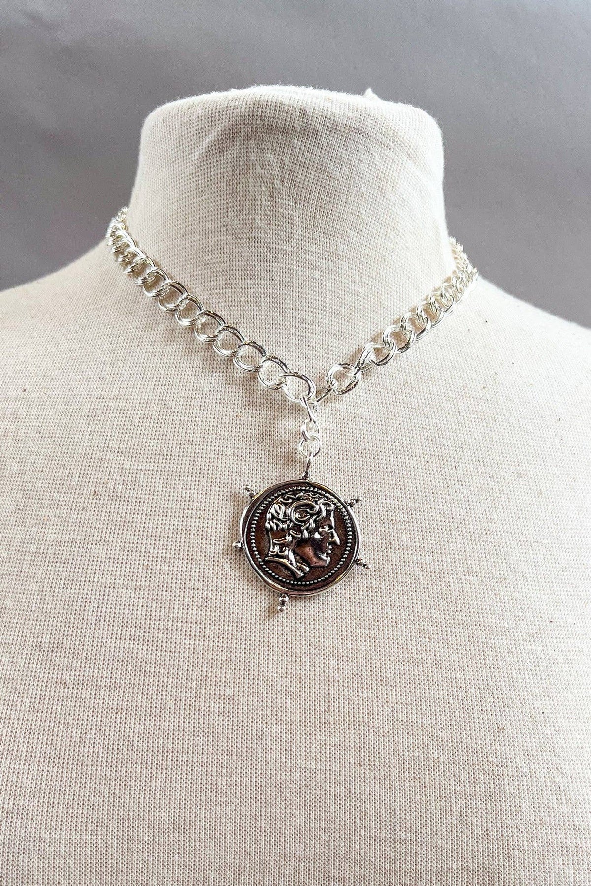 Mallory Necklace Silver