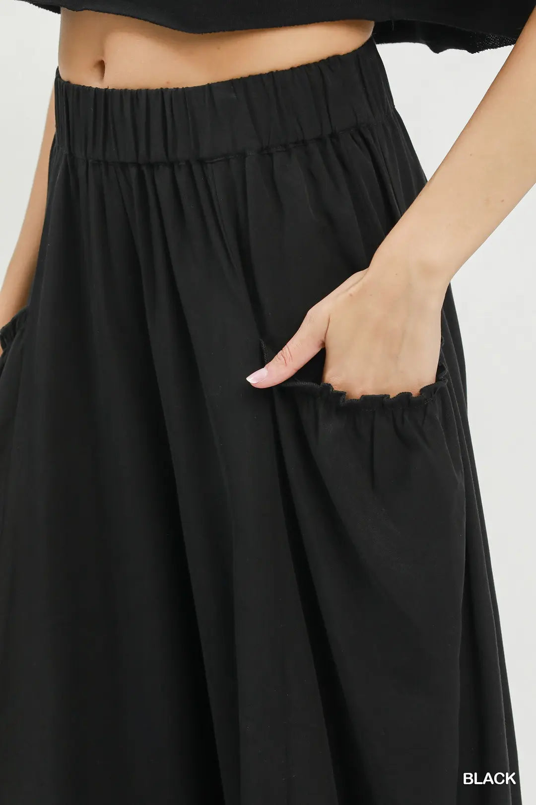 Wide Leg Pant with Pockets