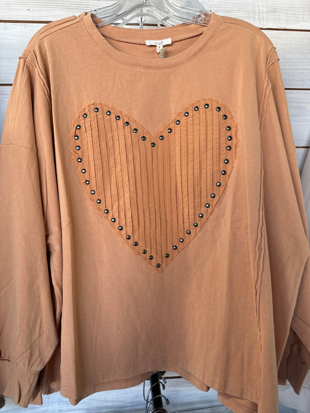 Heart Patch Top
