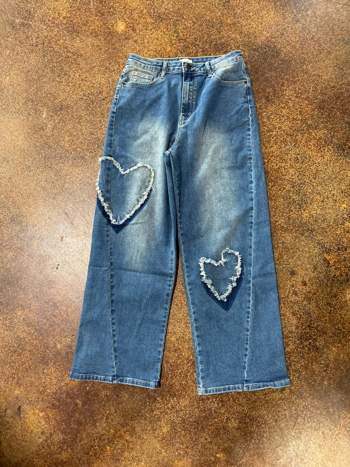 Heart Patch Jeans