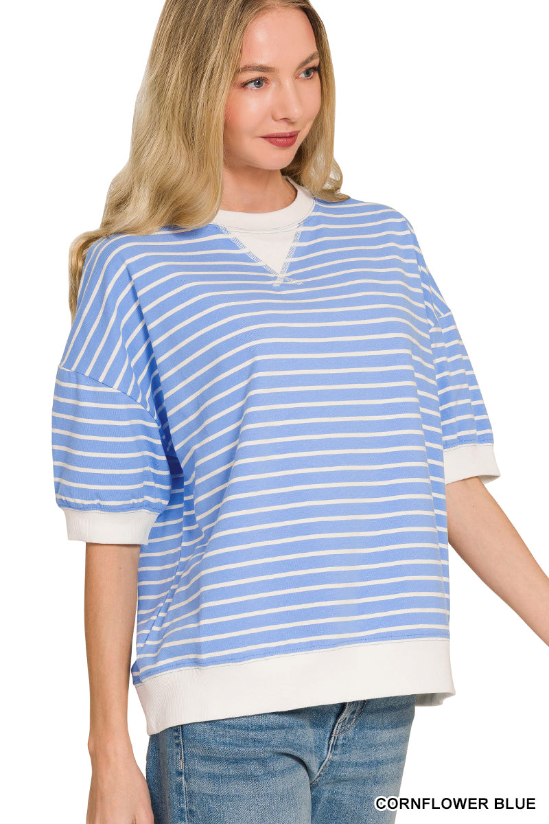 Striped Pullover Top