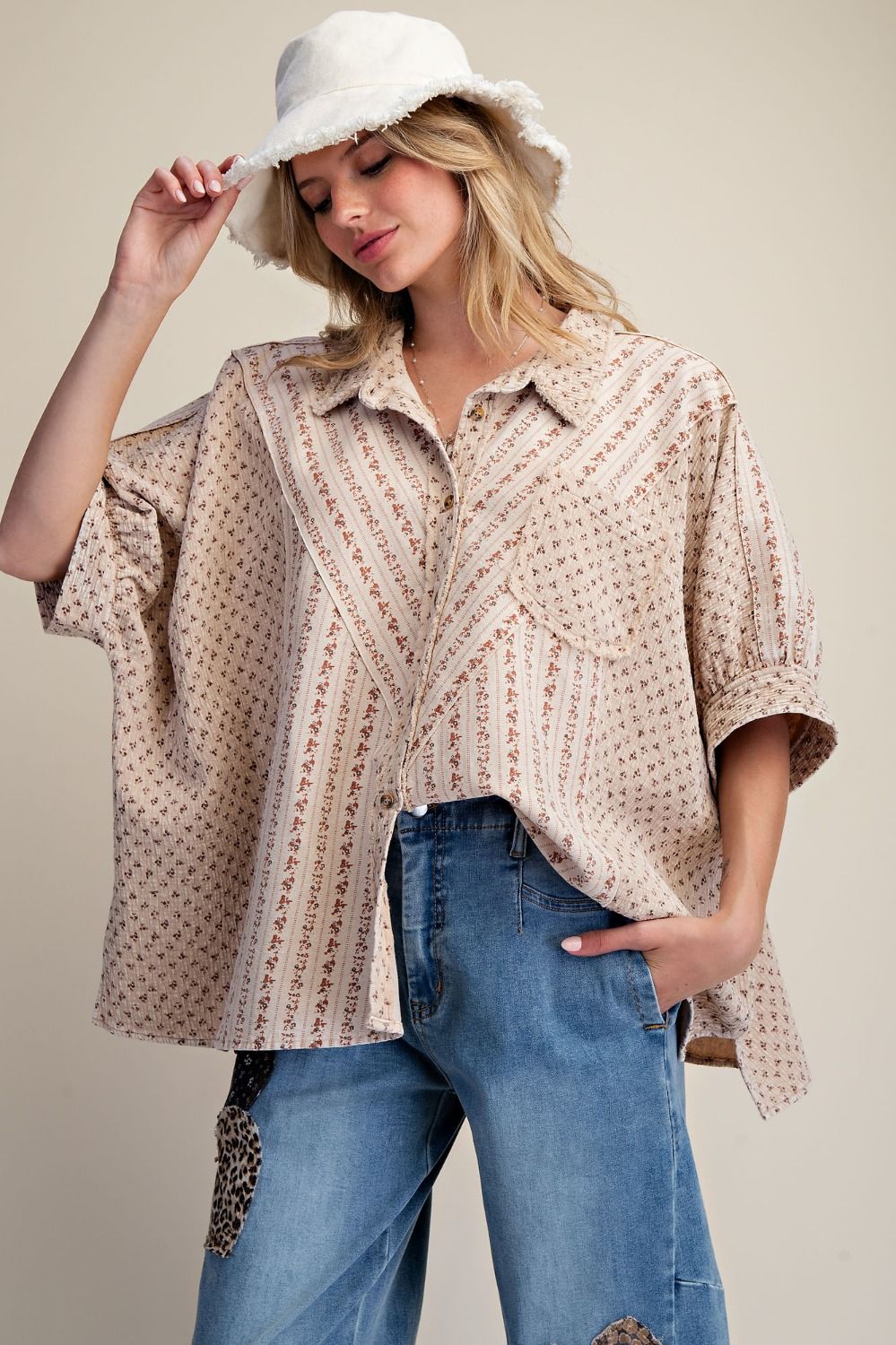 PLUS Dolman Sleeve Top