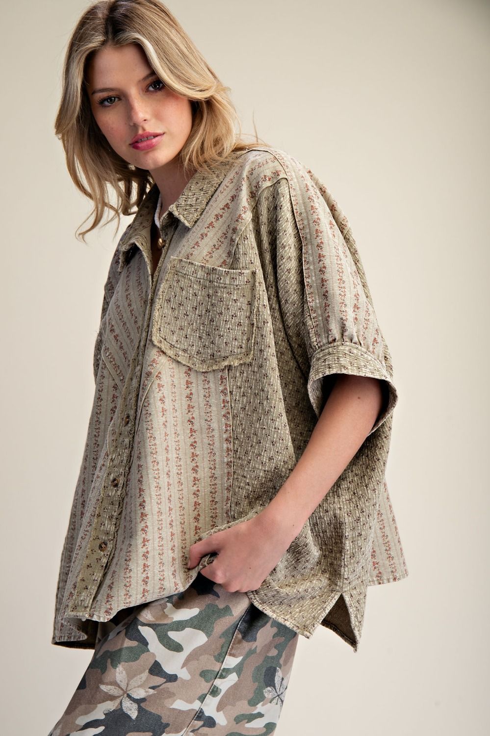PLUS Dolman Sleeve Top