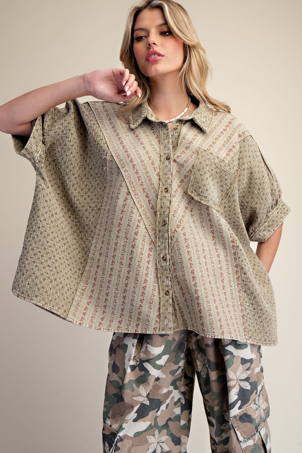 PLUS Dolman Sleeve Top