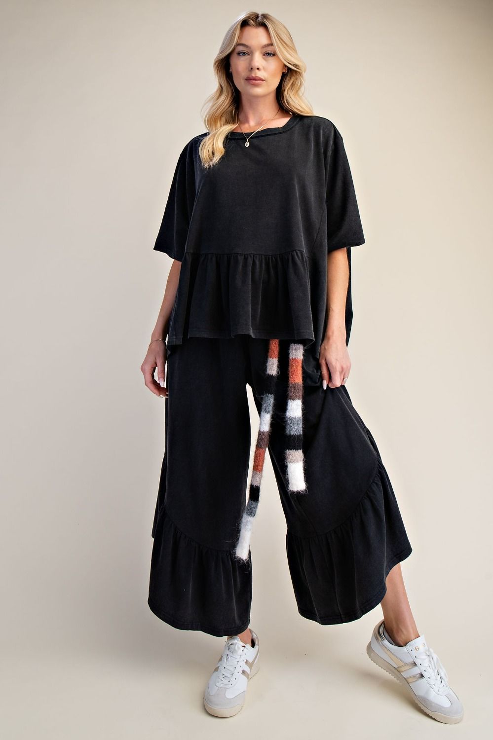 Knit Ruffle Bottom Set
