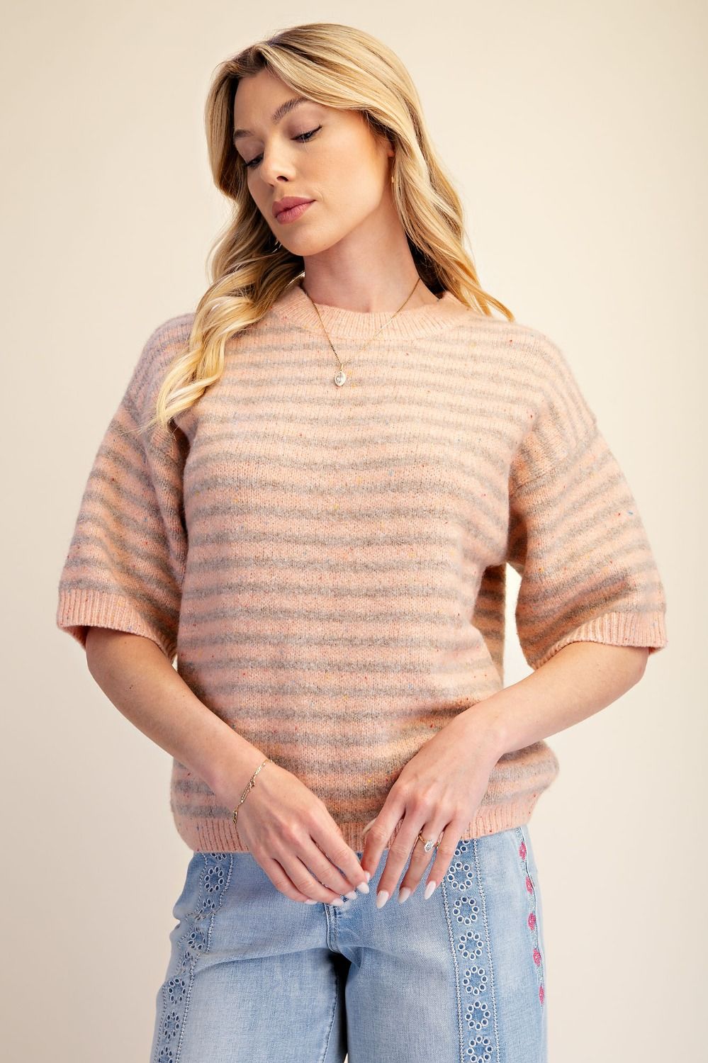 Half Sleeve Sweater