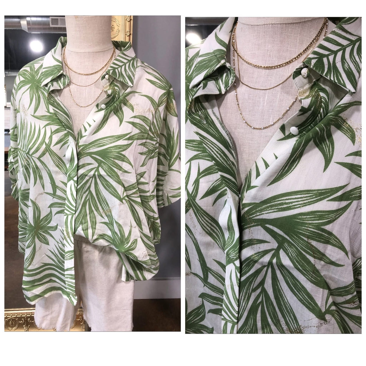 Leafy Grean Top