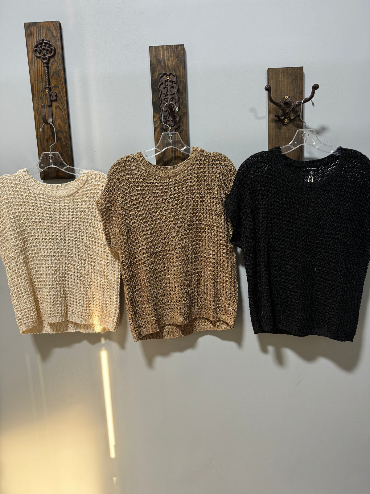 Crochet Knit Top