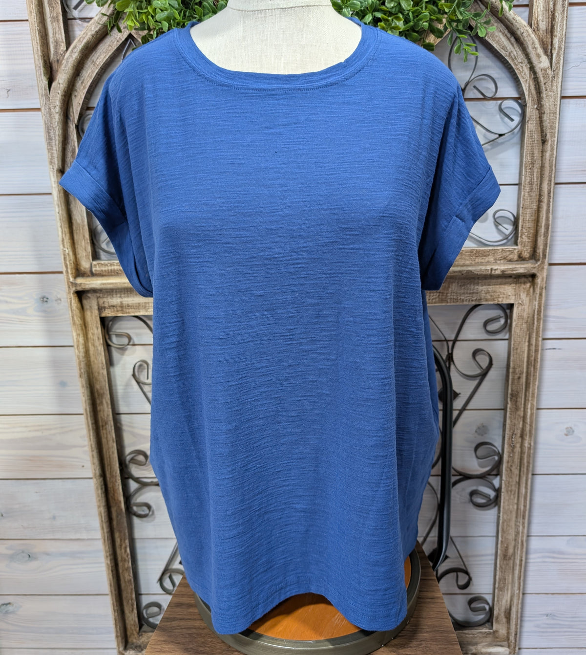 PLUS Cuff sleeved Tee