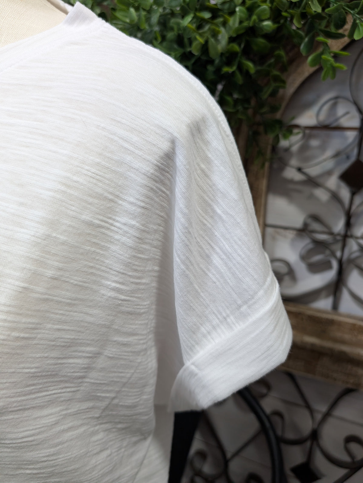 PLUS Cuff sleeved Tee