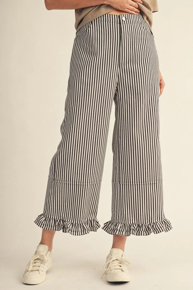 Ruffle Hem Pant