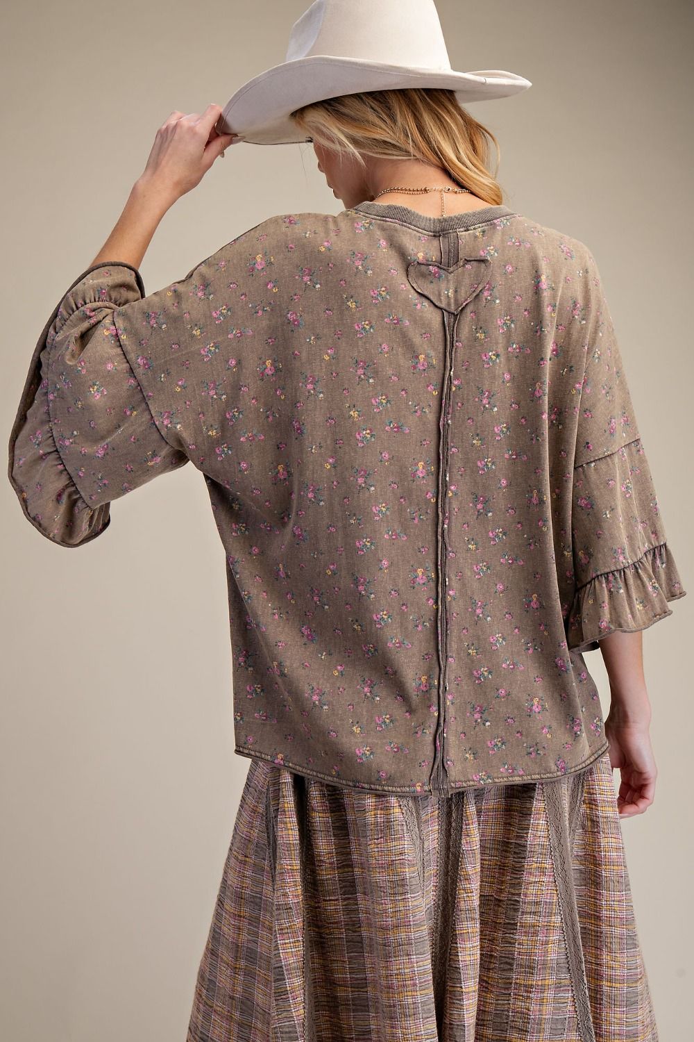 Ruffle Sleeve Top