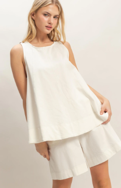 Sleeveless Short Set