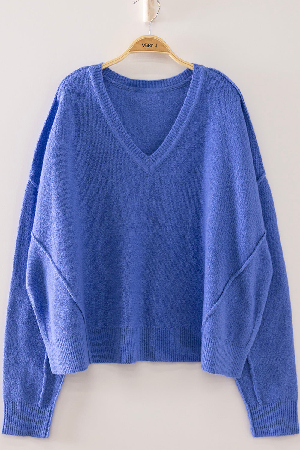 V Neck Pullover Sweater