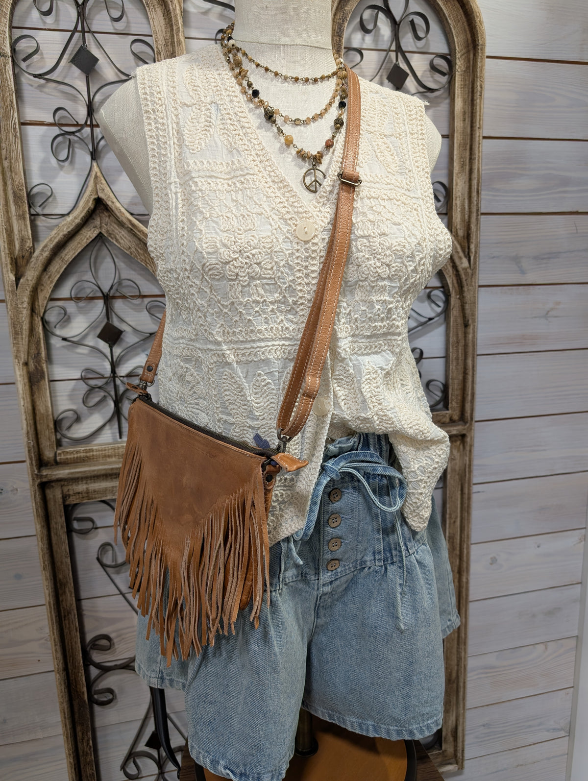 Elegant V-Neck Embroidered Vest Top