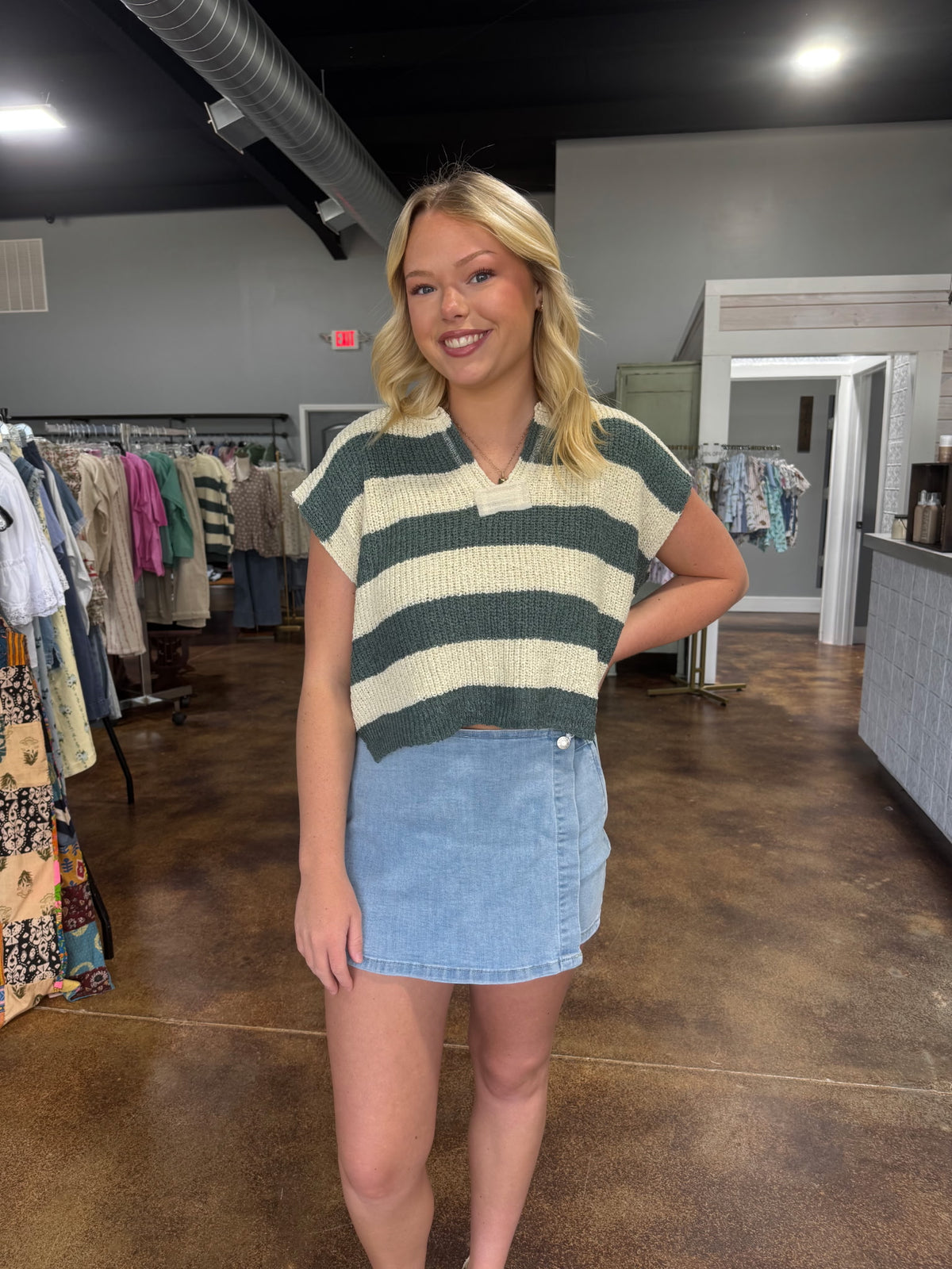 Wrap Front Skort