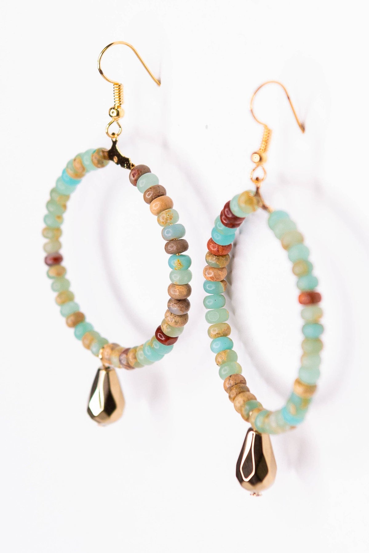 Marta Earring in Imperial Jasper
