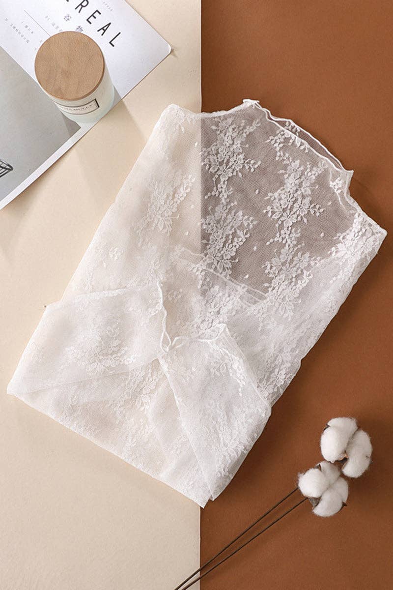 Elegant Lace Floral Blouse