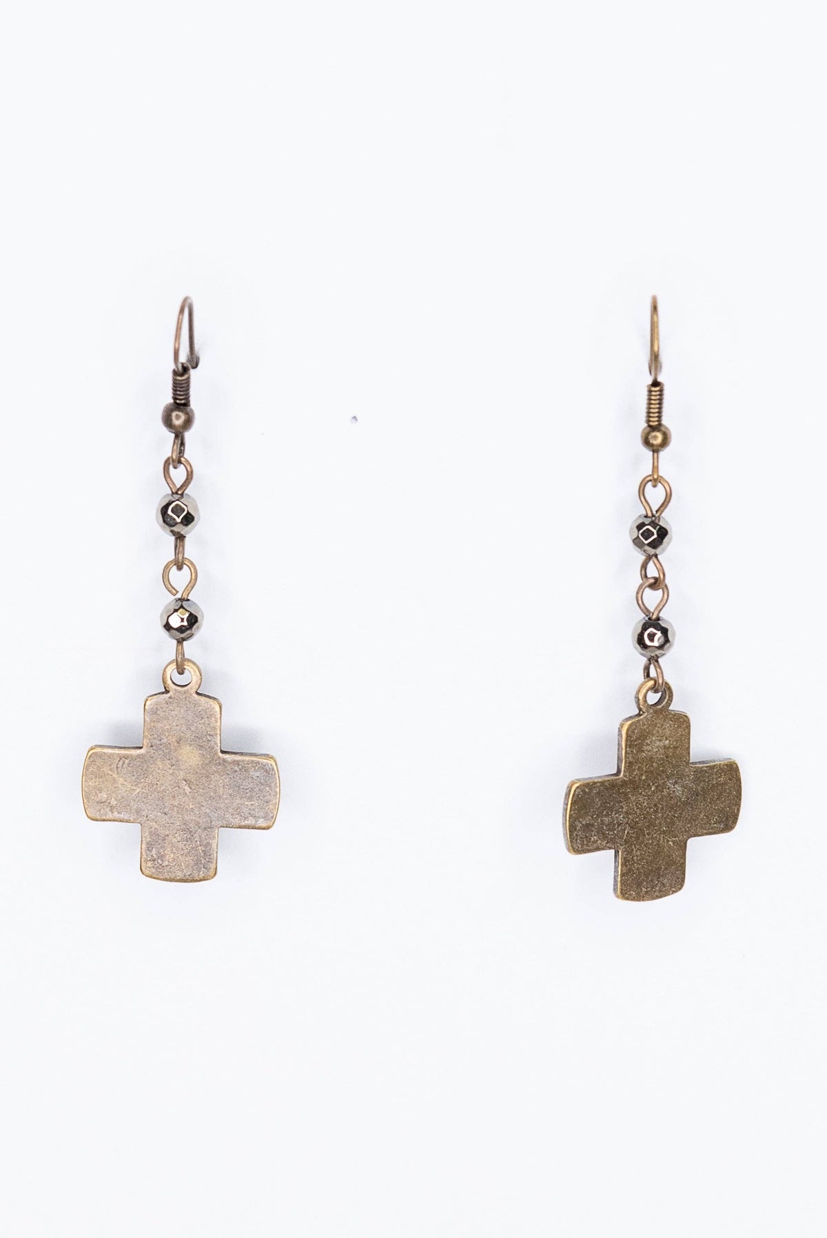 Joan Earrings in Bronze