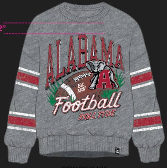 Alabama Langford Fleece Crew