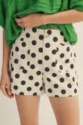 Black Dottie Shorts
