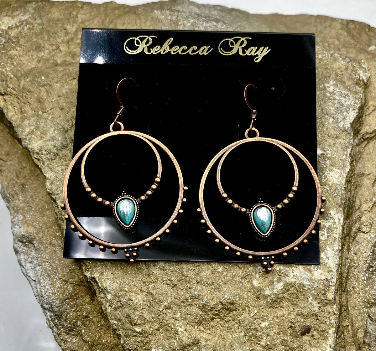 Boho Hoop Statement Earrings