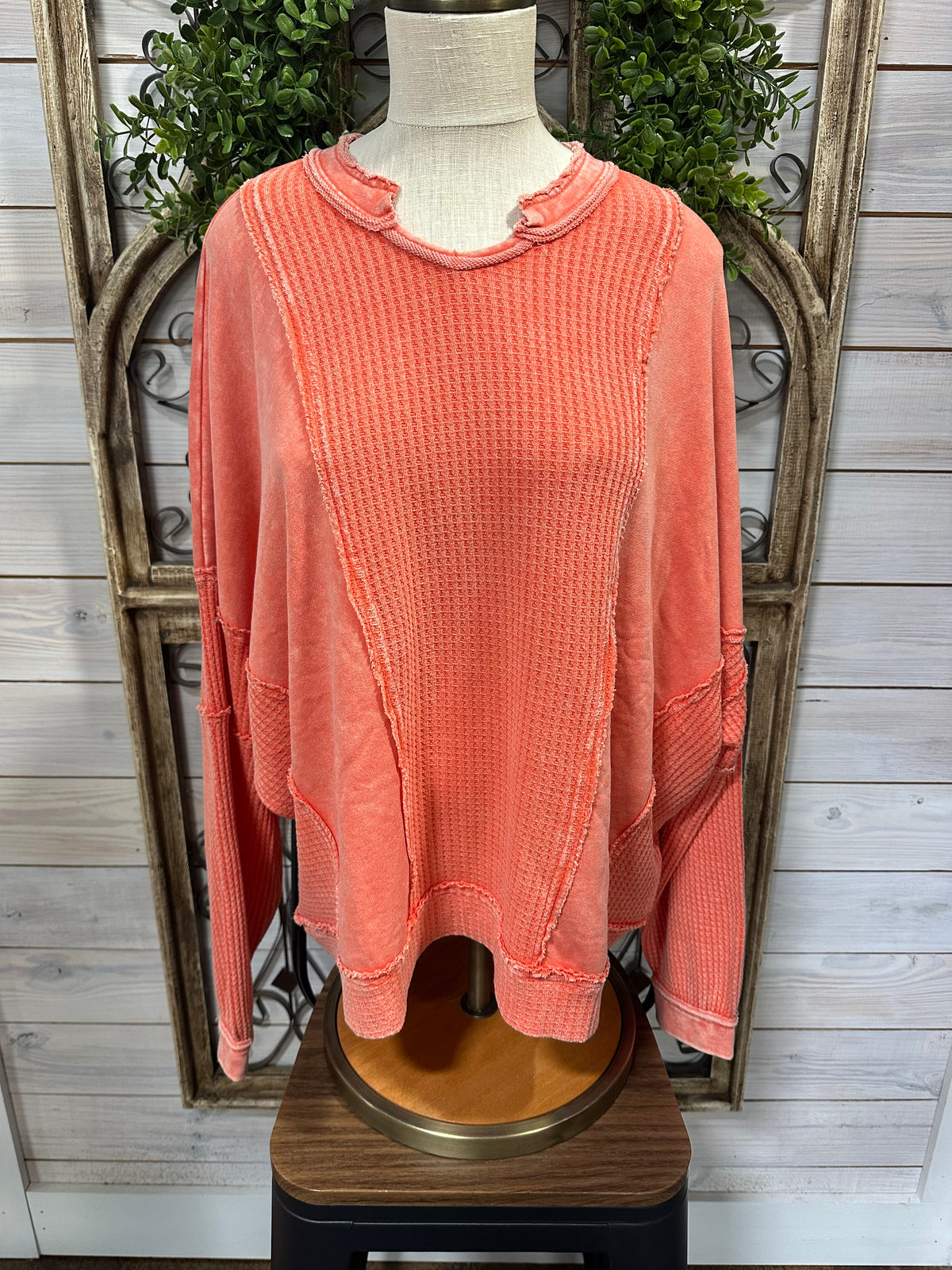 Terry Knit Top Plus