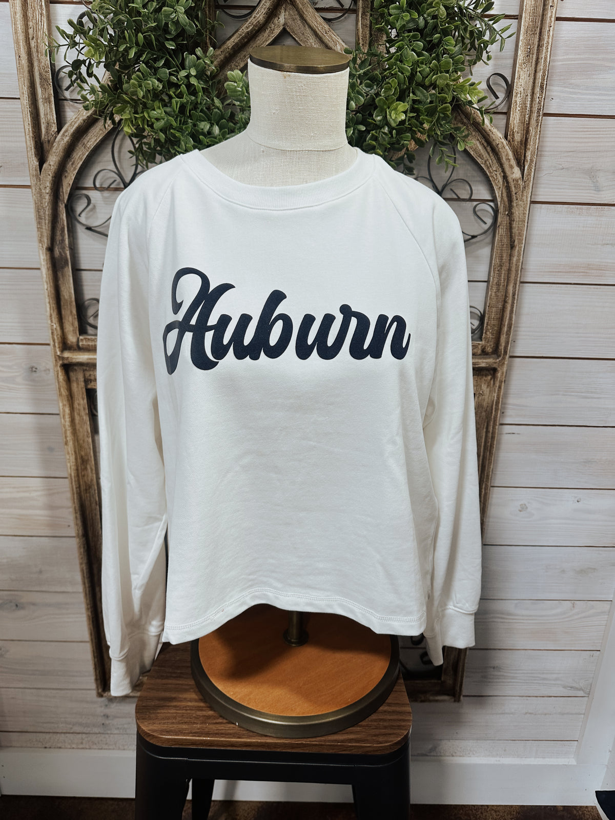 Cropped Auburn Sweatshirt