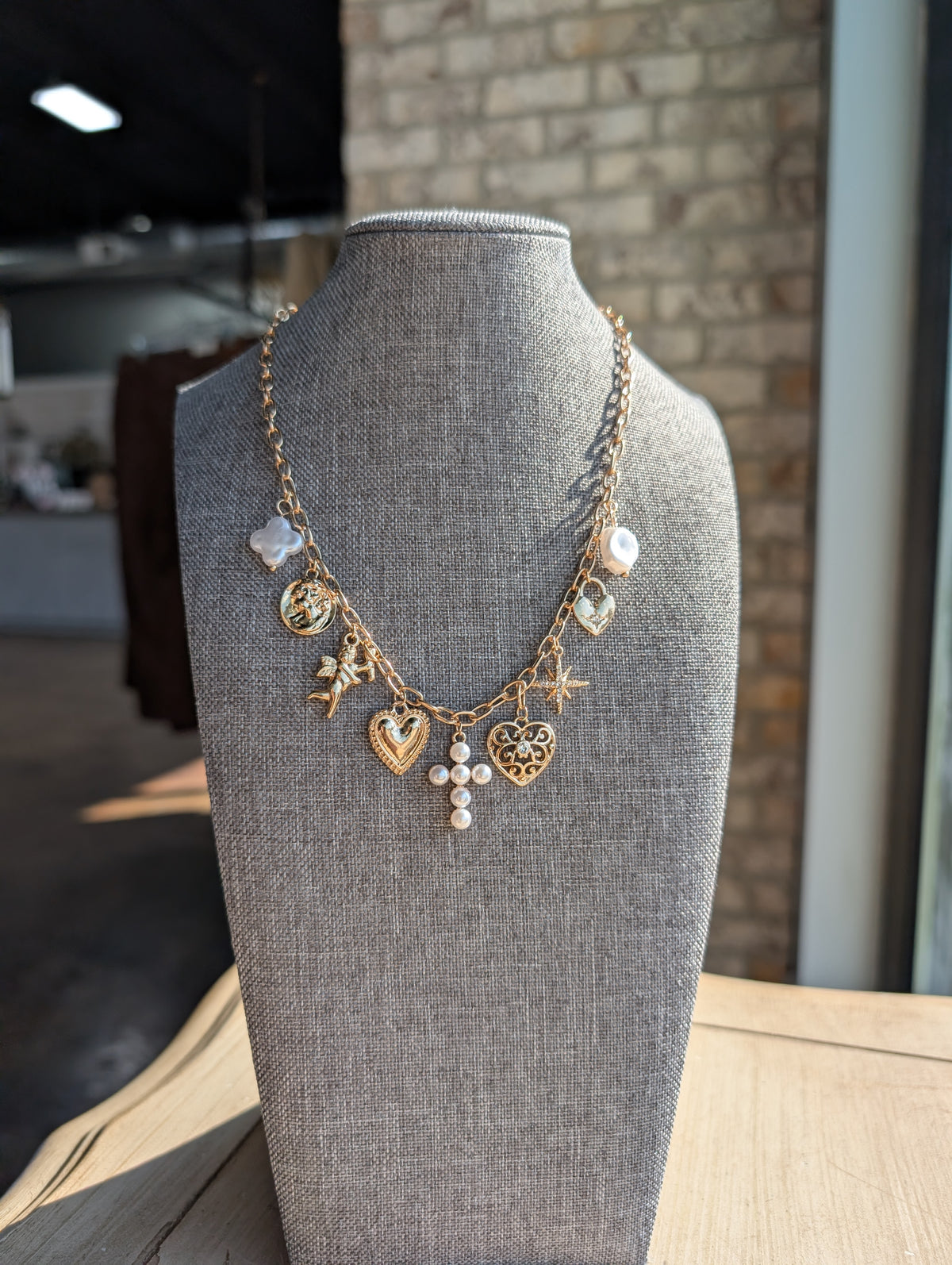 Cupid Charm Necklace