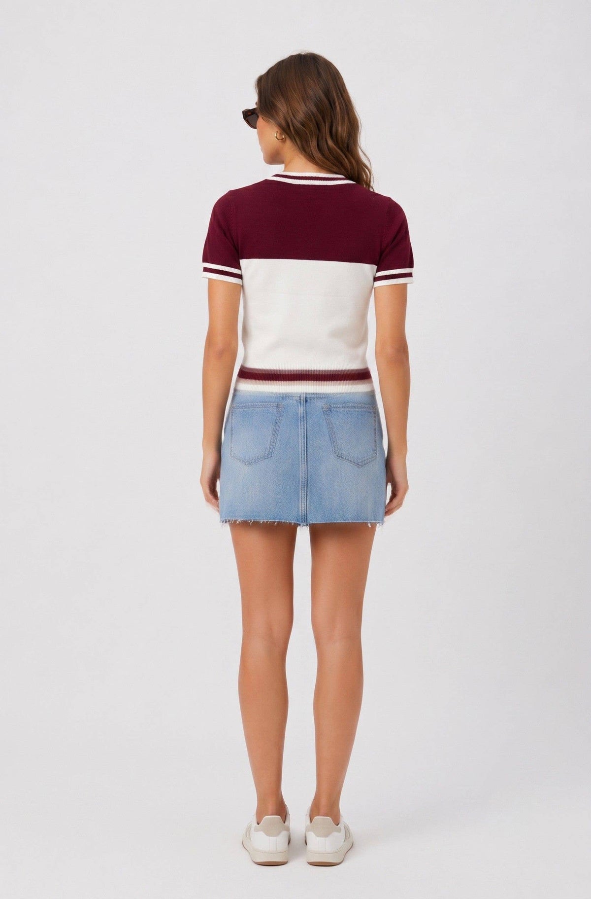 BAMA GAME DAY SHORT SLEEVE SWEATER