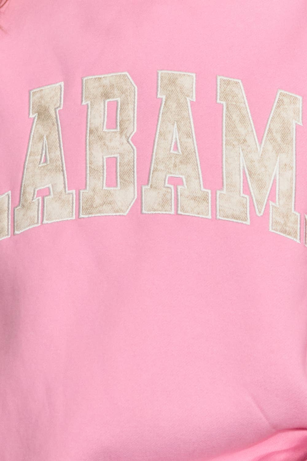 ALABAMACAMO  Embroidered Mock Neck Sweatshirt
