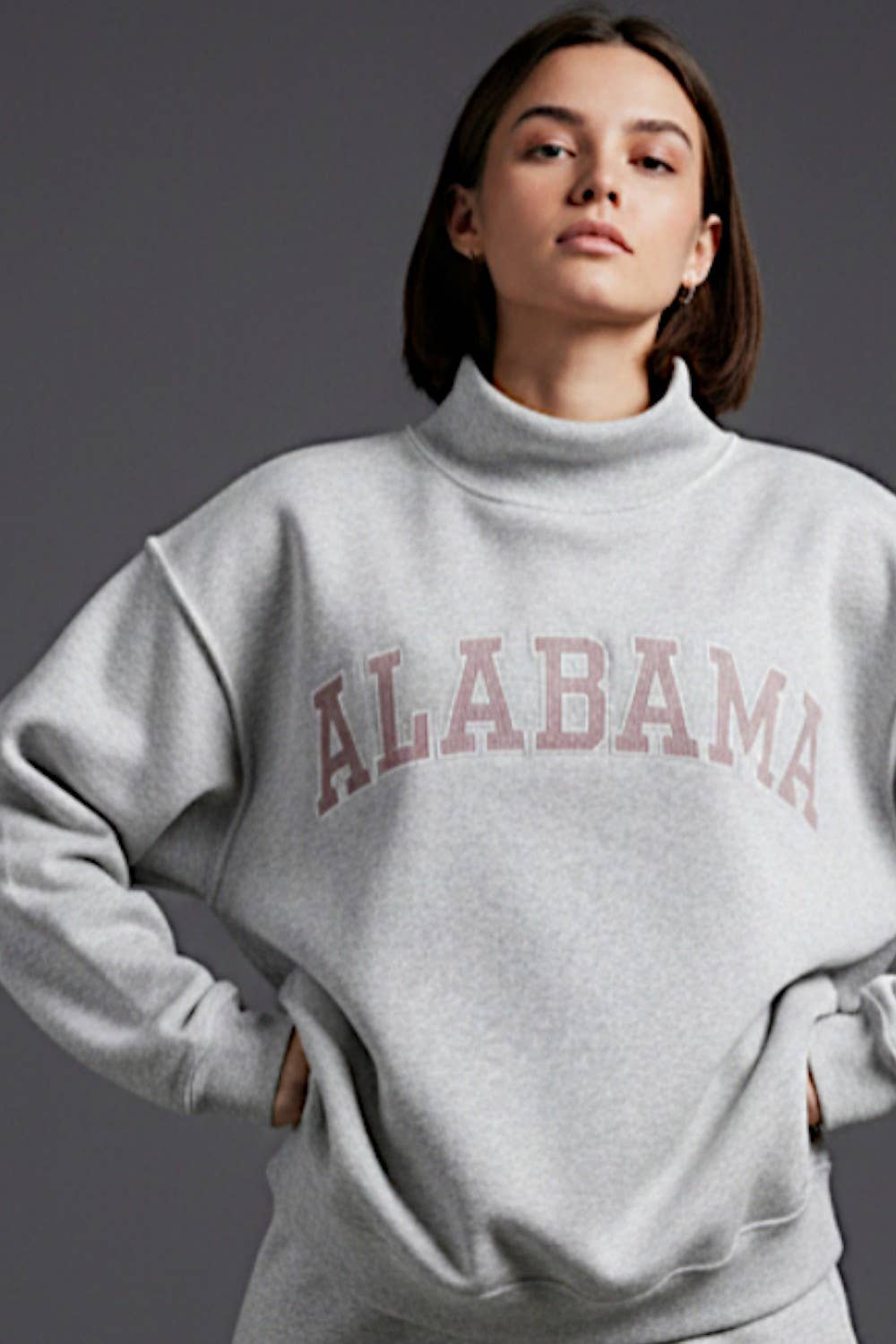 ALABAMA1 |  'ALABAMA' Embroidered Sweatshirt