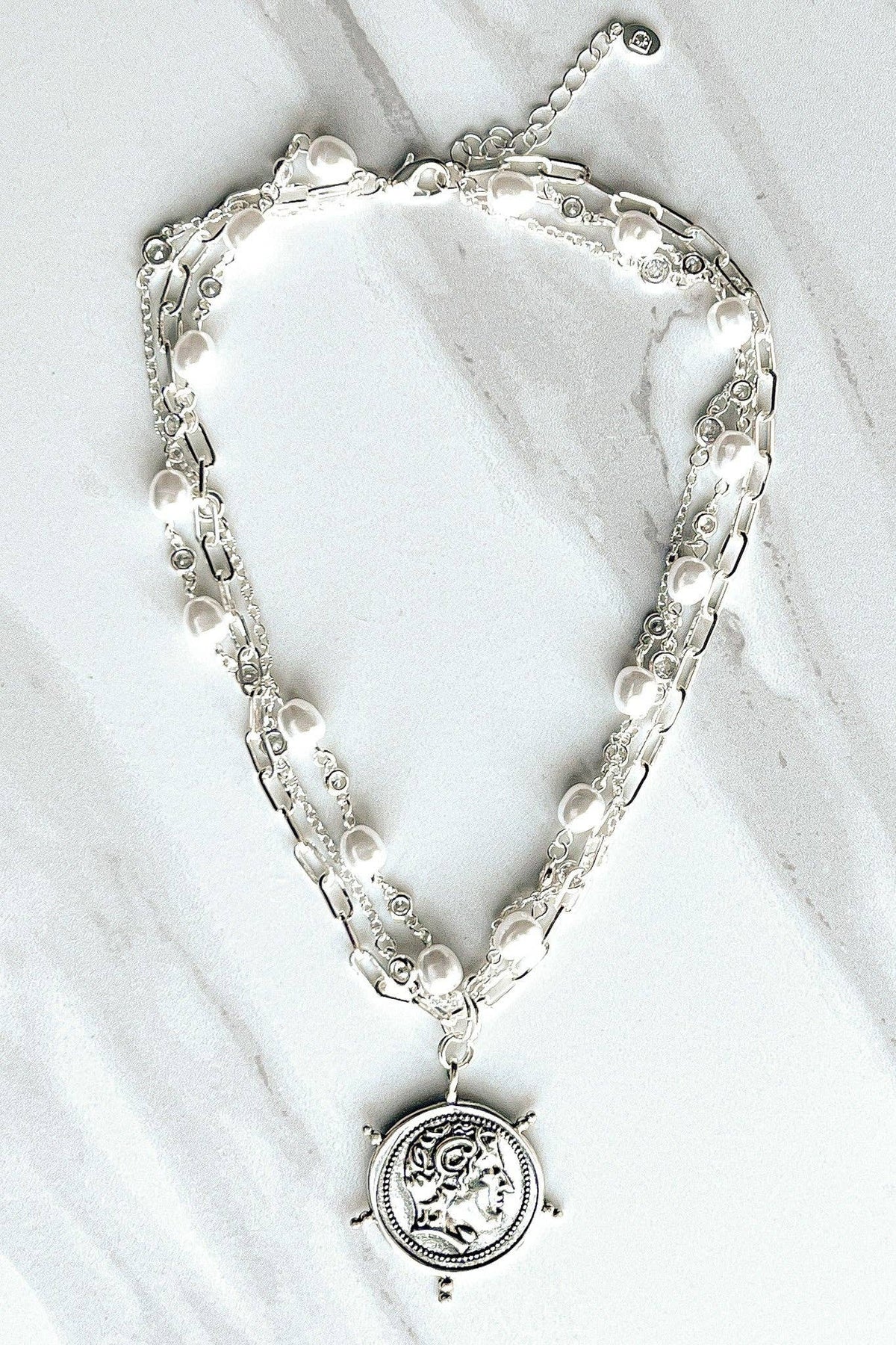 Pamela Necklace Silver