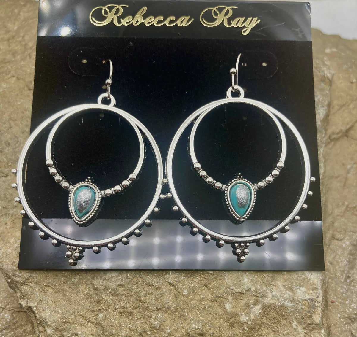 Boho Hoop Statement Earrings