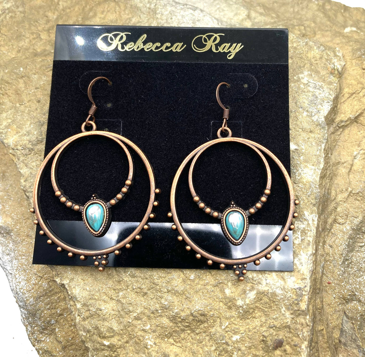 Boho Hoop Statement Earrings